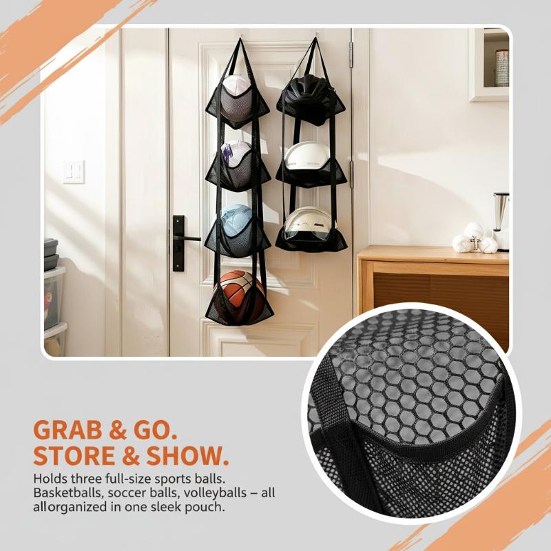 Wall Mounted Basketball Storag - Sports Equipment Storage ulasan dan harga
