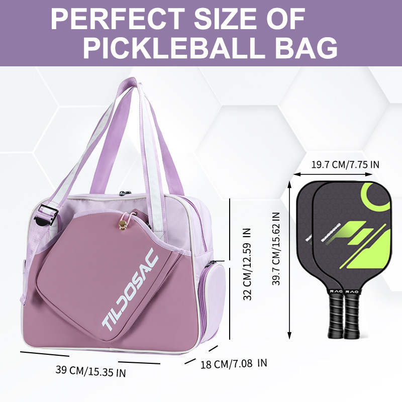 Unisex Pickleball Racquet Bag  - Sports Equipment Box ulasan dan harga