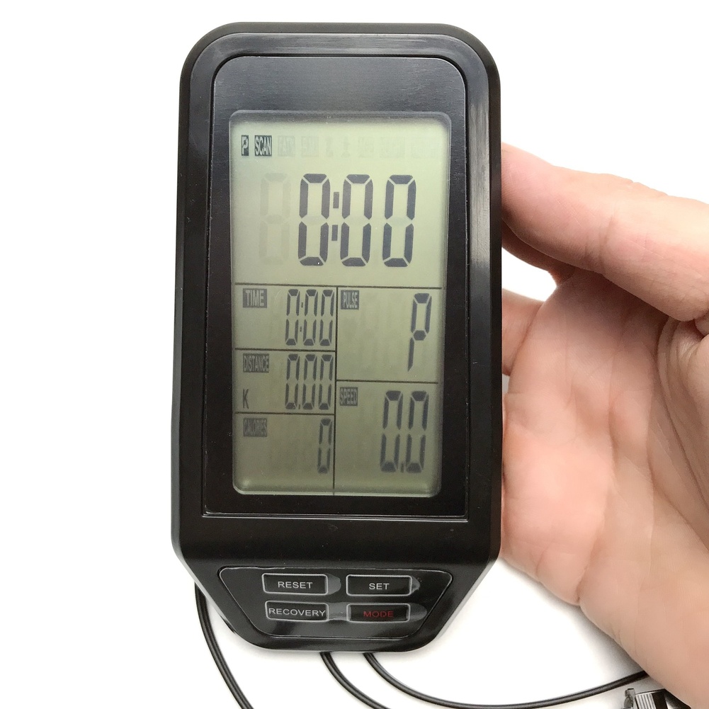 Black Exercise Bike Computer D - Sports Equipment Vending Machine ulasan dan harga