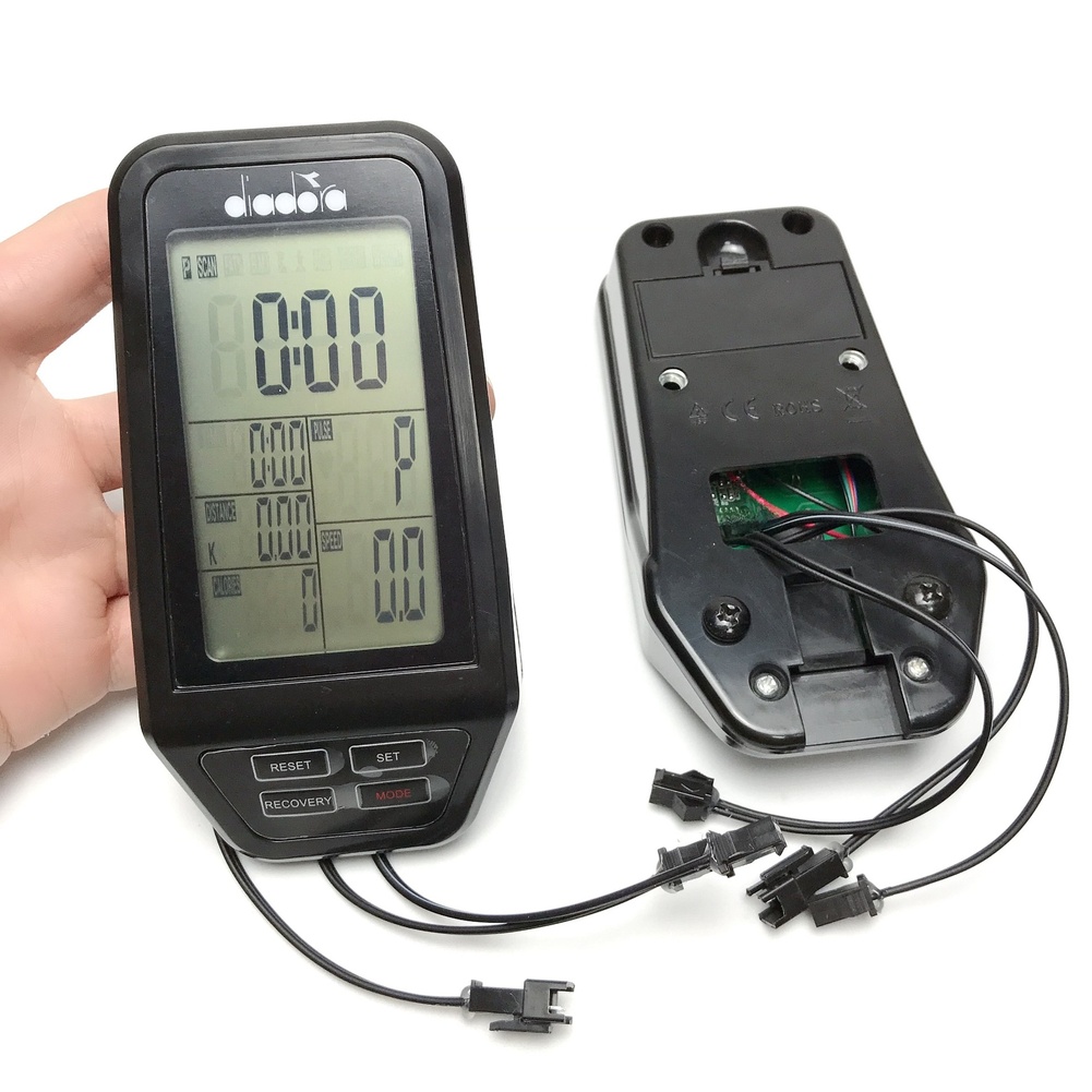 Black Exercise Bike Computer D - Sports Equipment Vending Machine ulasan dan harga