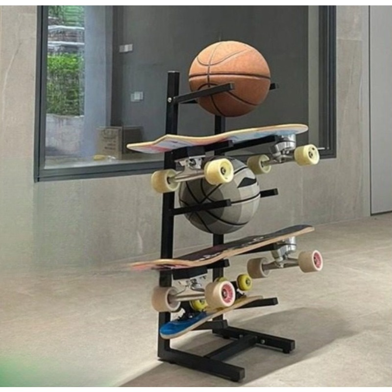 Skateboard Equipment Rack Inte - Sports Equipment Storage ulasan dan harga