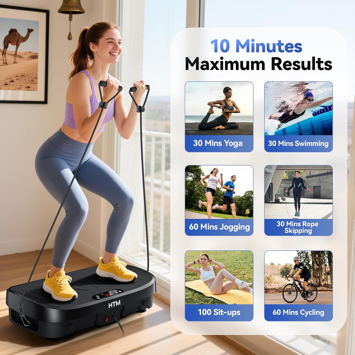 Vibration Plate Fat Burning Fi - Sports Equipment Vending Machine ulasan dan harga