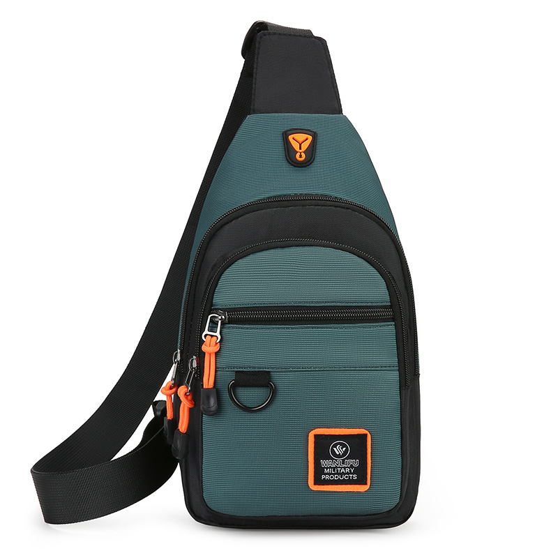 Casual Men Chest Bag Nylon Sma - Sports Equipment Box ulasan dan harga