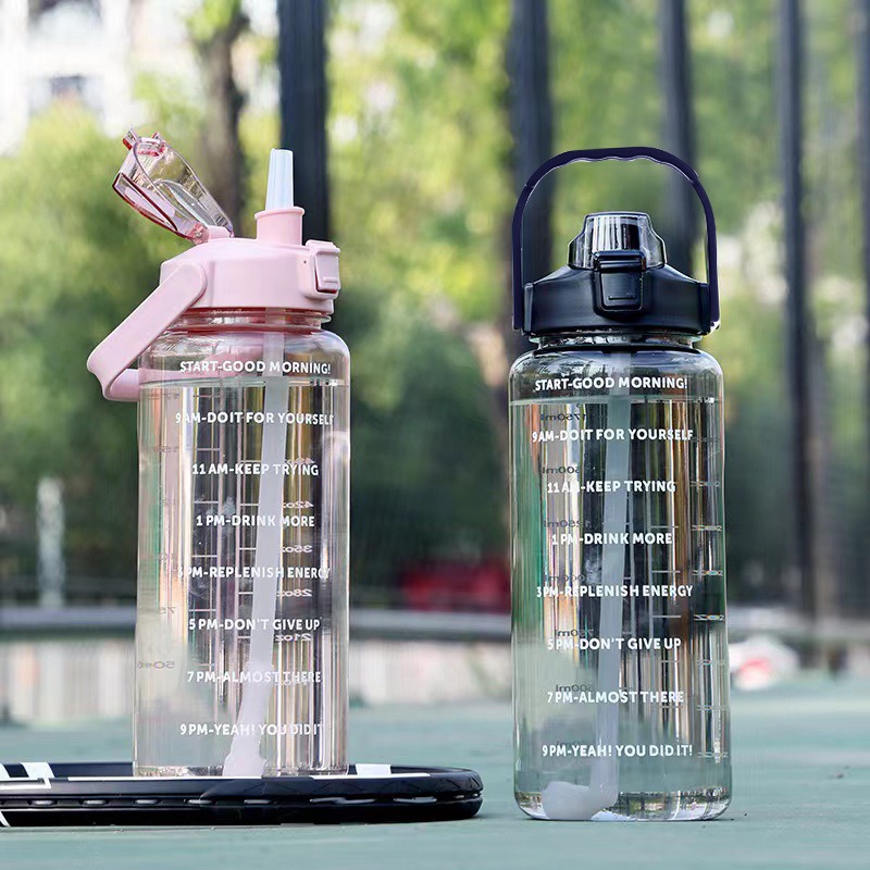 2 Liters Straw Plastic Water B - Sports Equipment Types ulasan dan harga