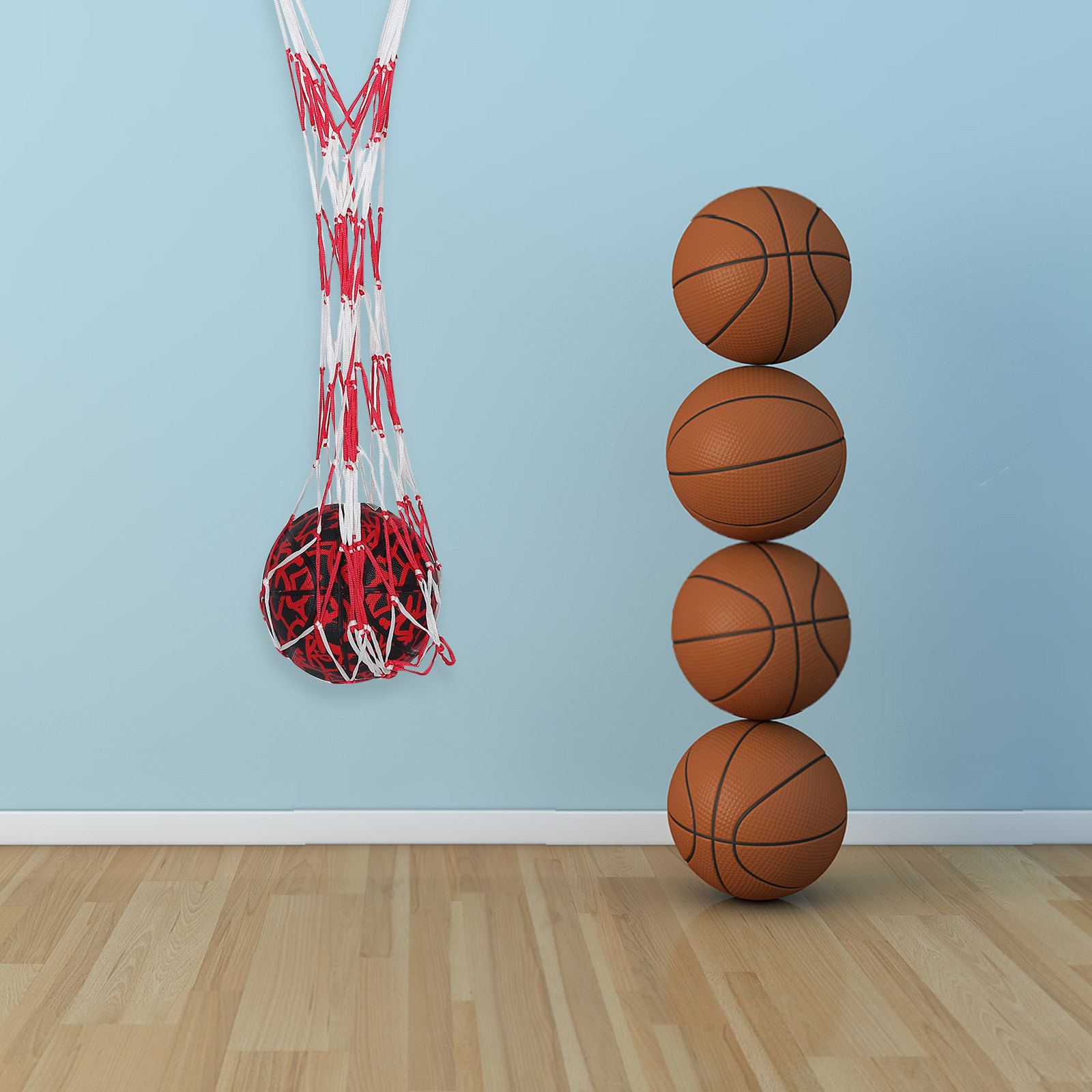 Mesh Ball Storage Bag Portable - Sports Equipment Storage ulasan dan harga