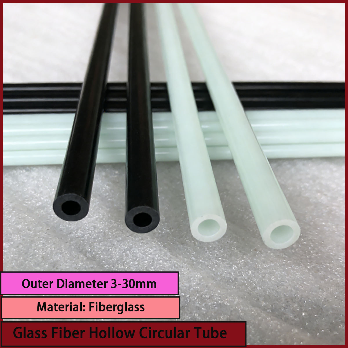 Hollow Circular Glass Fiber Tu - Sports Equipment Used ulasan dan harga