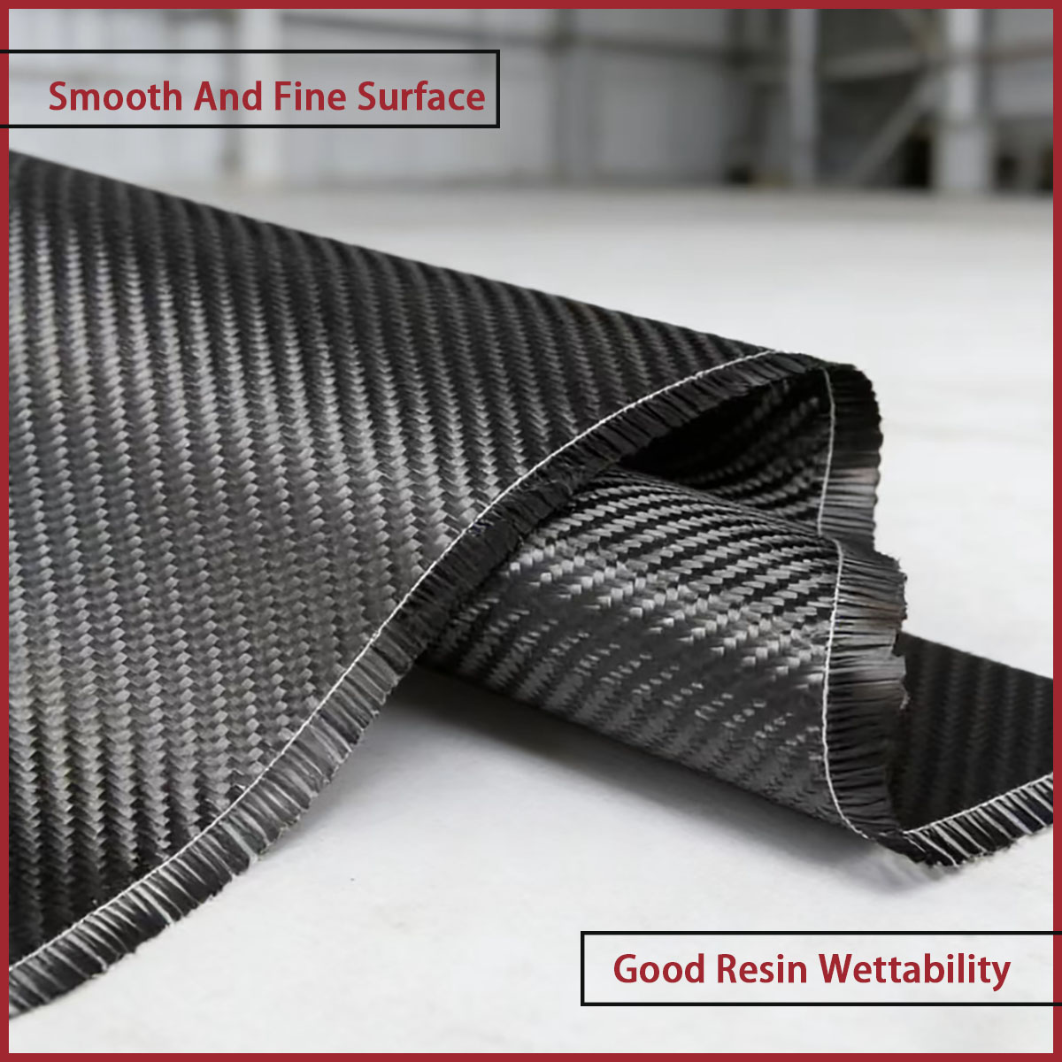 Plain carbon fiber cloth with  - Sports Equipment Used ulasan dan harga