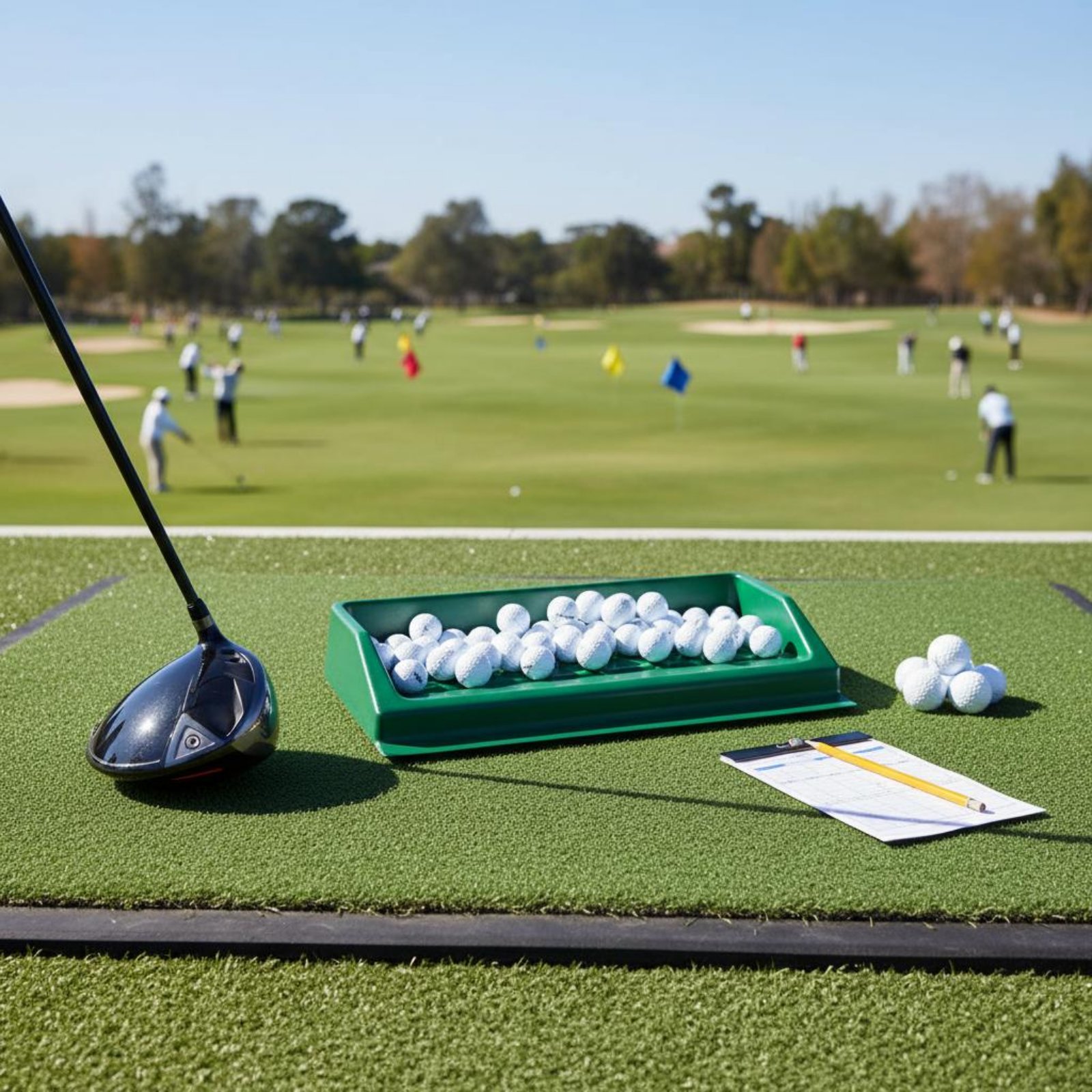 ABS Golf Tee Tray Sturdy Golf  - Sports Equipment Box ulasan dan harga
