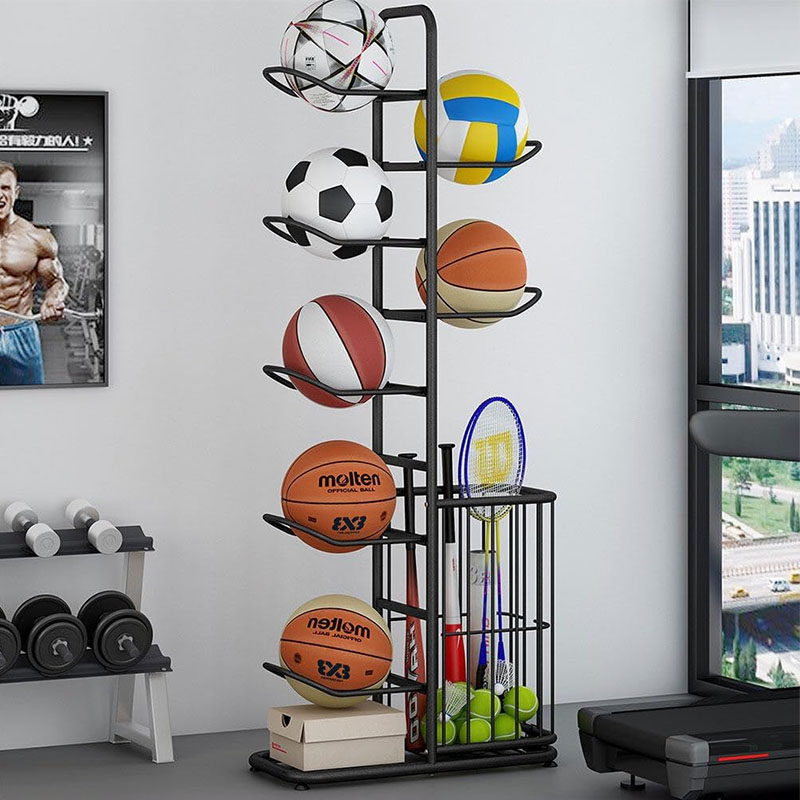 Sports Ball Storage Rack Baske - Sports Equipment Types ulasan dan harga