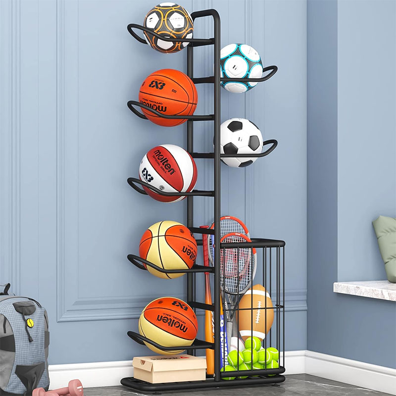 Sports Ball Storage Rack Baske - Sports Equipment Types ulasan dan harga