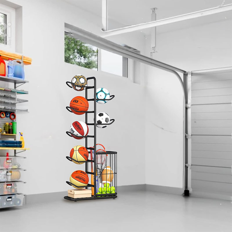 Sports Ball Storage Rack Baske - Sports Equipment Types ulasan dan harga