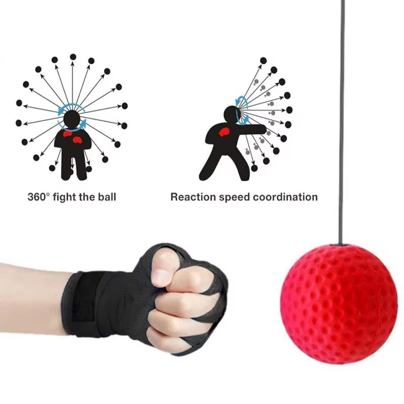 Boxing Speed Ball Head-Mounted - Sports Equipment Vending Machine ulasan dan harga