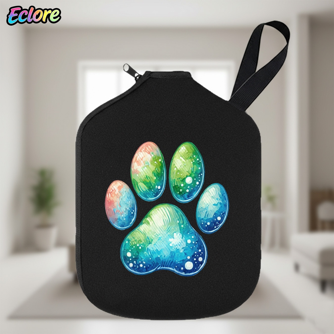 Watercolor Gradient Cat Paw Pr - Sports Equipment Storage ulasan dan harga